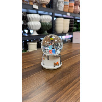 Işıklı Ve Müzikli Kar Küresi Orta Boy-7